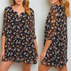 Floral Tunic Dress